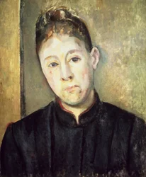 Porträt von Madame Cezanne, 1885